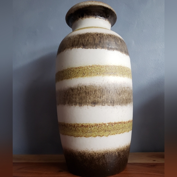 SCHEURICH, KERAMIK MCM W. GERMANY, 60'S CERAMIC VASE - Picture 2 of 10